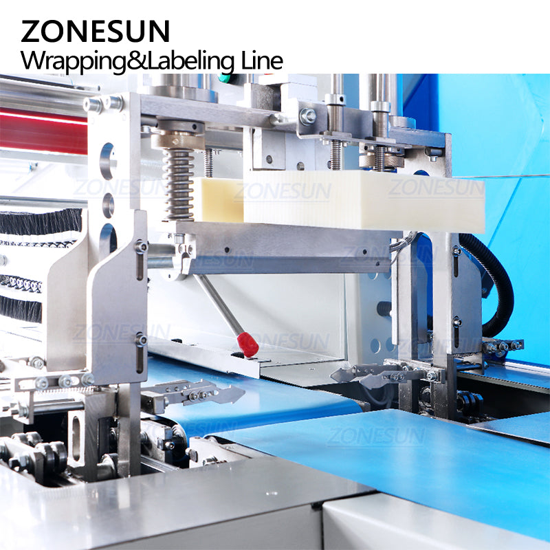 sealing cutting structure of weighing pricing labeling line