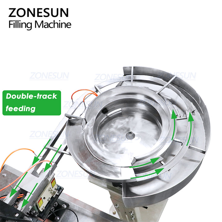 ZONESUN ZS-AFC17 Automatic Monoblock Small Glass Perfume Vial Filling Capping Machine