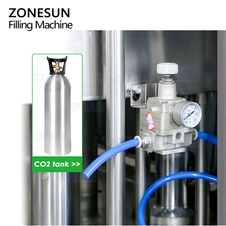 connector of carbonated drinks packaging machine