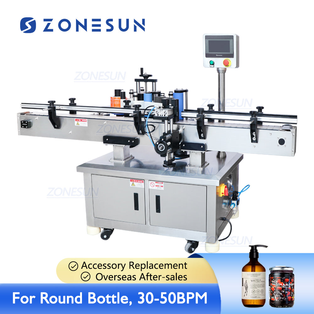 round bottle labeling machine