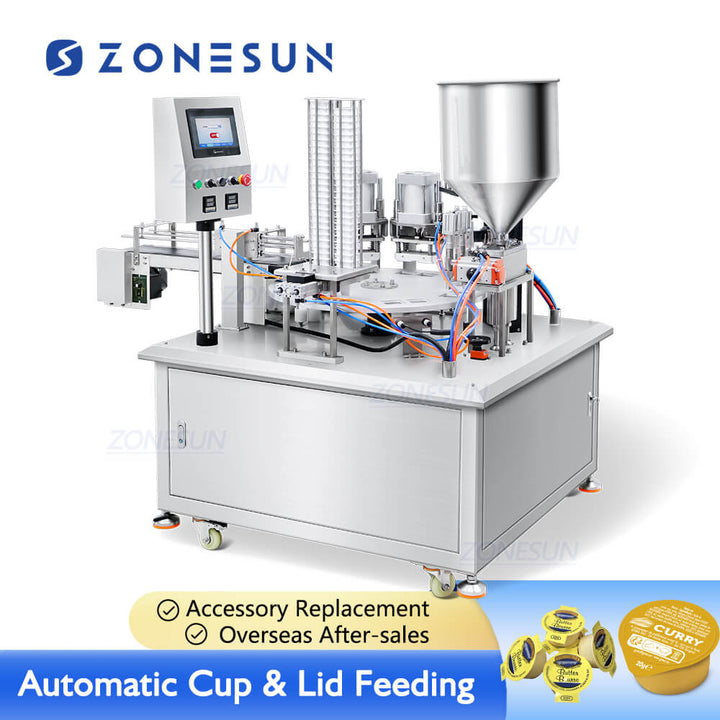 cup filling sealing machine for dipping sauce