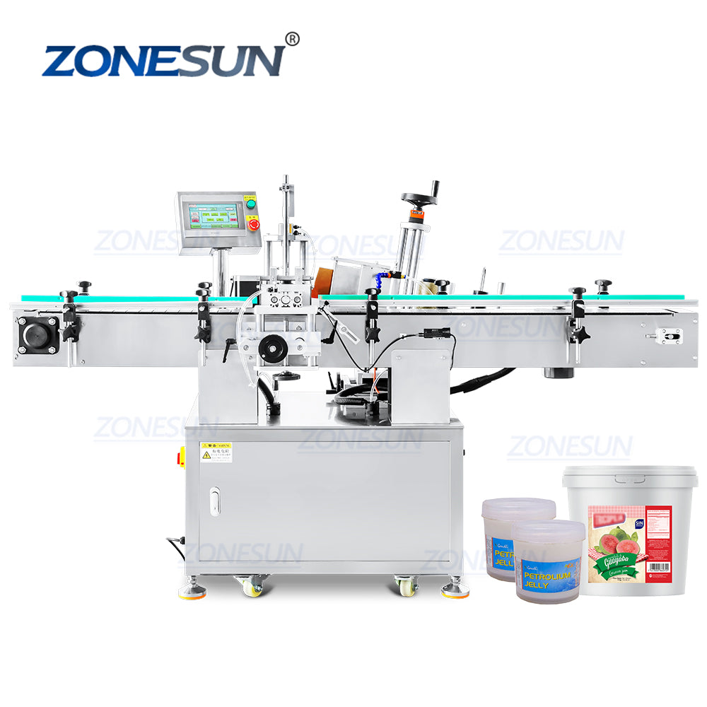 conical bottle labeling machine