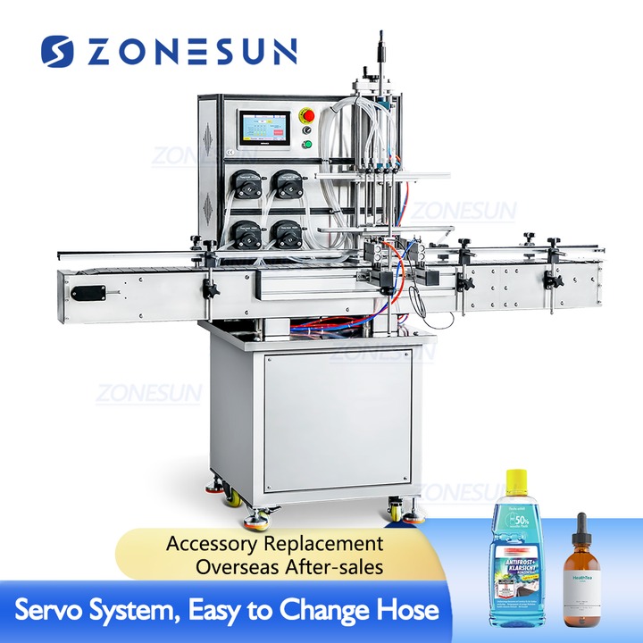 servo liquid filling machine