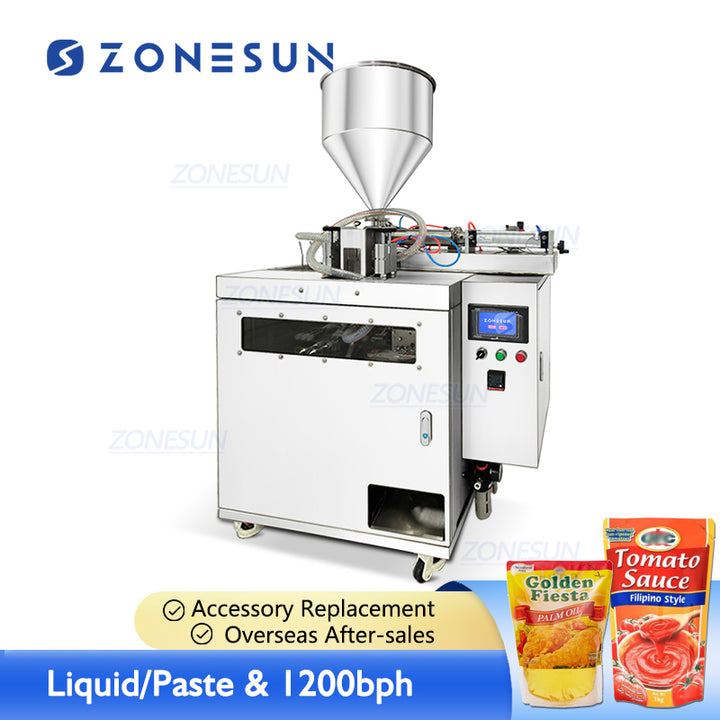 pouch packaging machine for ketchup