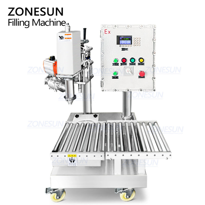 weighing filling weighing machine for acetone