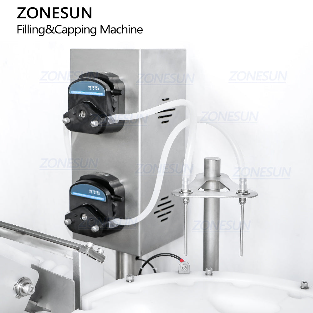 peristaltic pump filling structure of compact filling capping machine