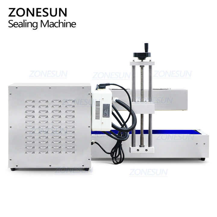 backside of electromagnetic induction sealer