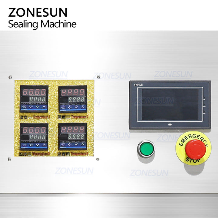 panel of multi cup sealing machine