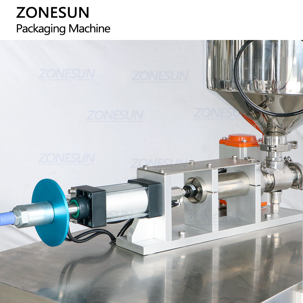 Zonesun ZS-FS240L Automático Puga irregular bolsas Sarquetas Energy Gel Paste Máquina de sellado VFFS Máquina de embalaje