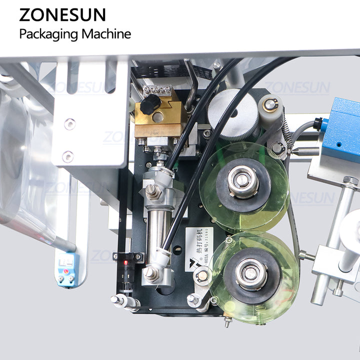 ZONESUN ZS-FS240L Automatic Irregular Pouch Stick Sachets Energy Gel Paste Filling Sealing Machine VFFS Packaging Machine