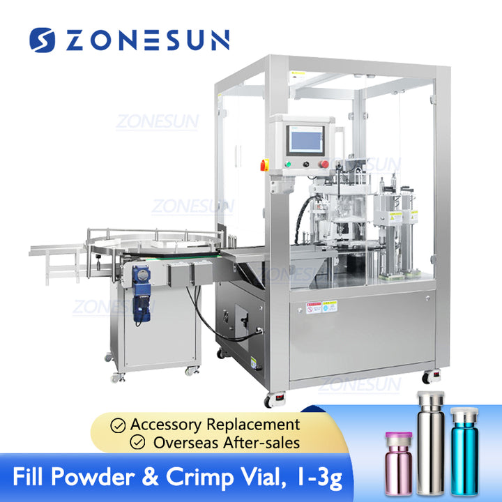 vial powder filling crimping machine