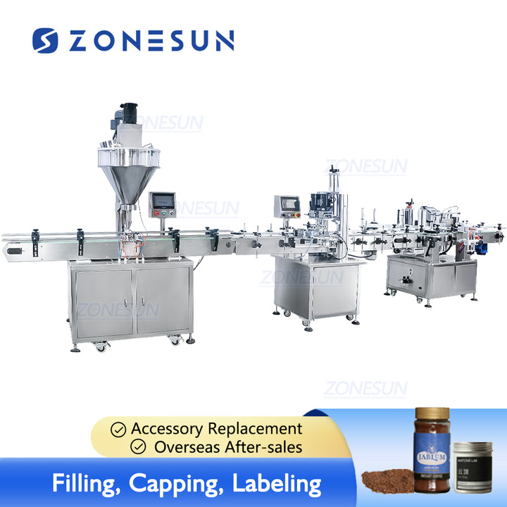 powder filling capping machine