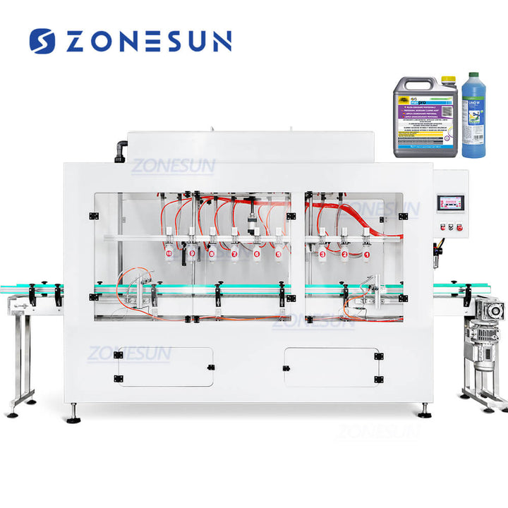 10 heads anti-corrosion filler machine