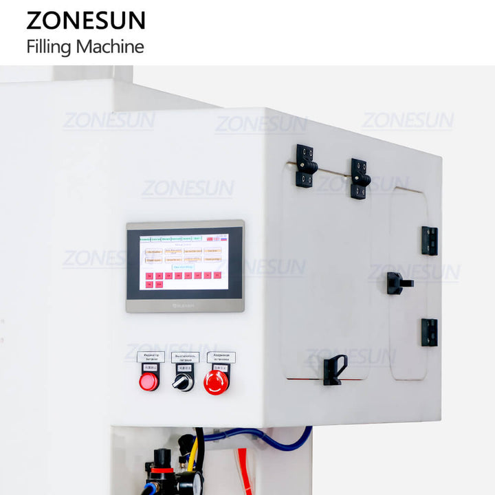 control panel of anti-corrosion filler machine