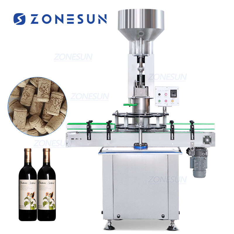 wine bottle corking machine