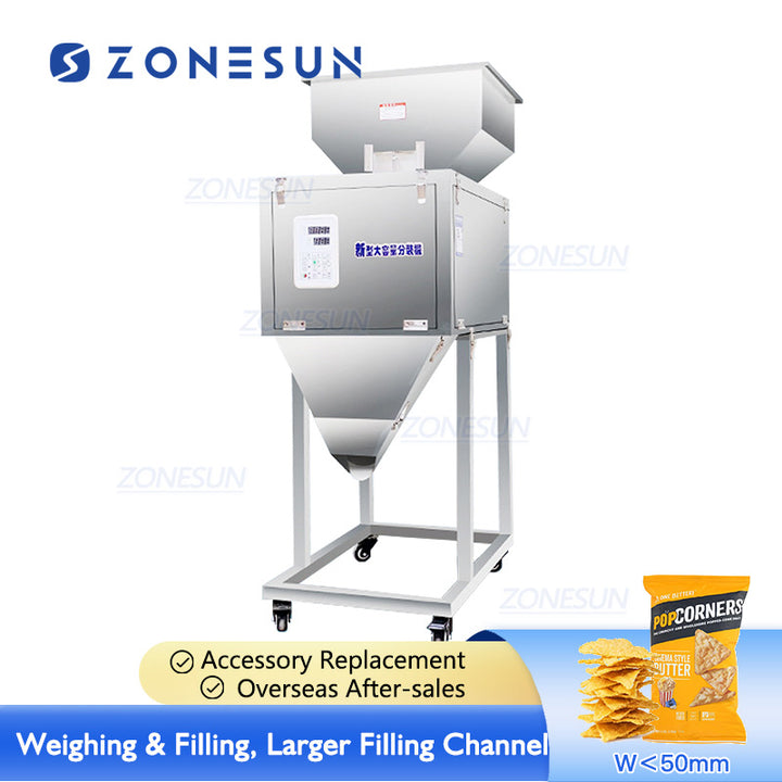 chips weighing filling machine