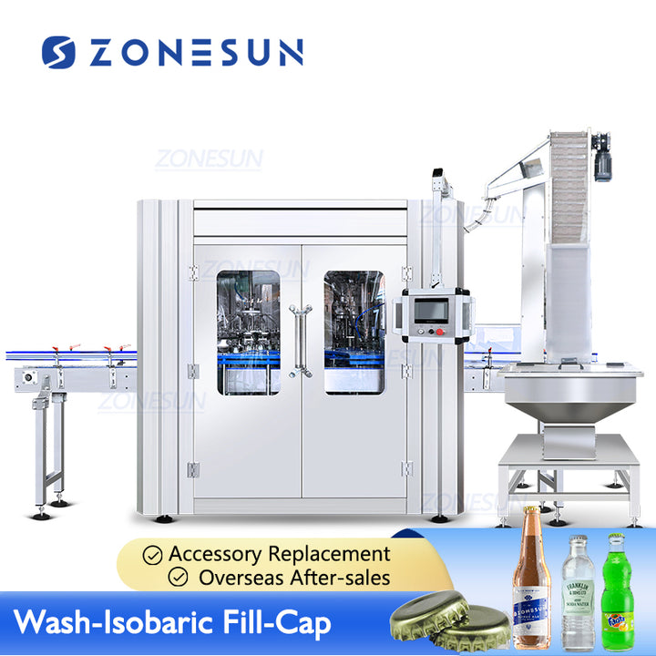 beer bottle filling capping machine