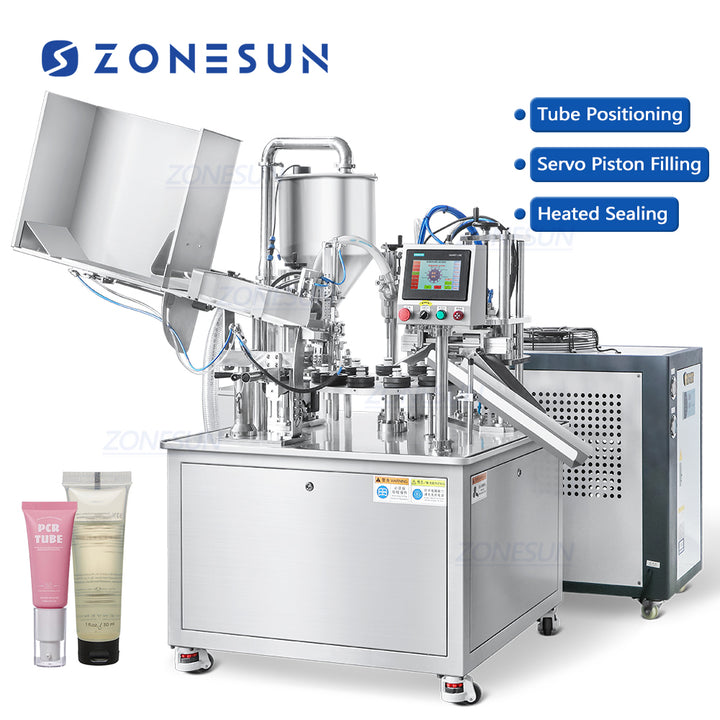 hot air soft tube filling sealing machine