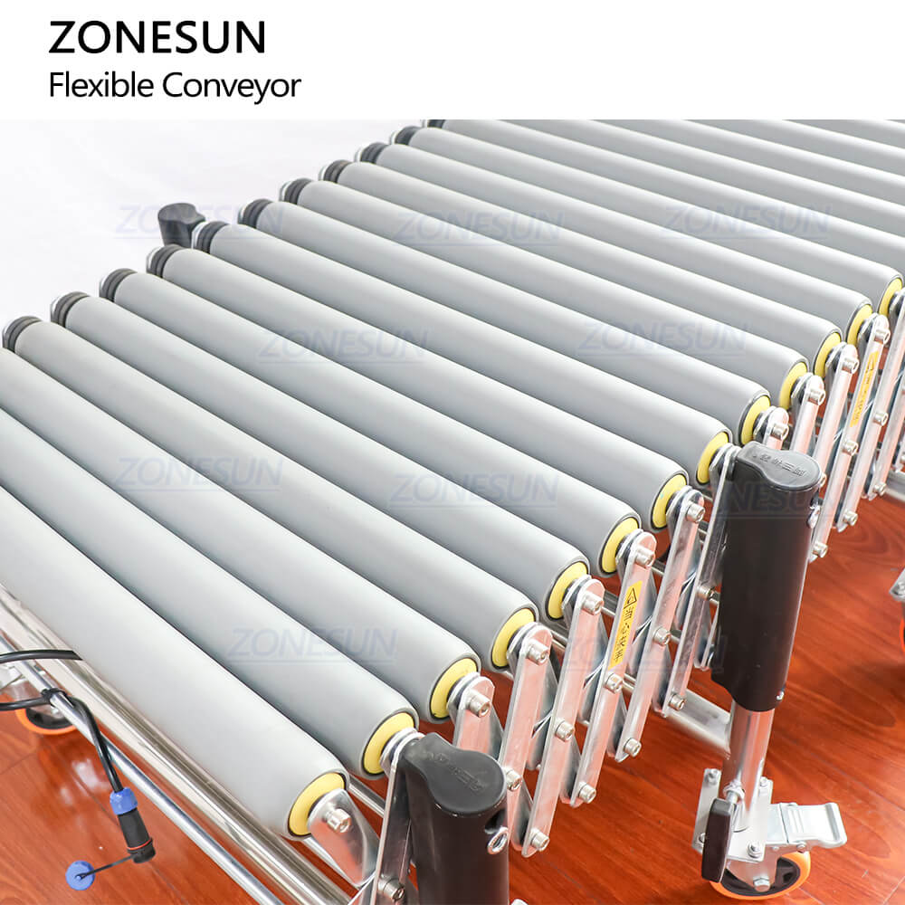 ZONESUN ZS-FCR600 Automatic Powered Rubber Covered Flexible V