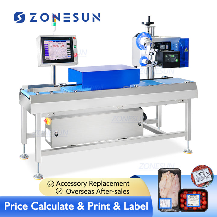 automatic weigh labeling machine