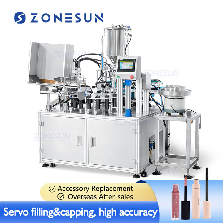 tube filling capping machine