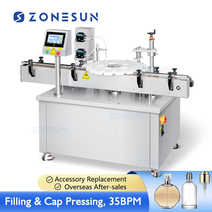 perfume filling capping machine