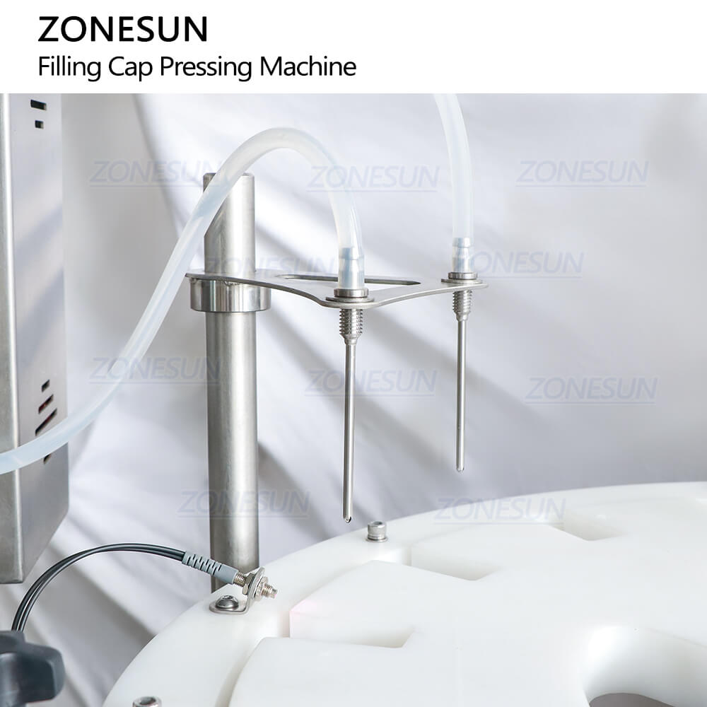 filling nozzles of perfume filling capping machine