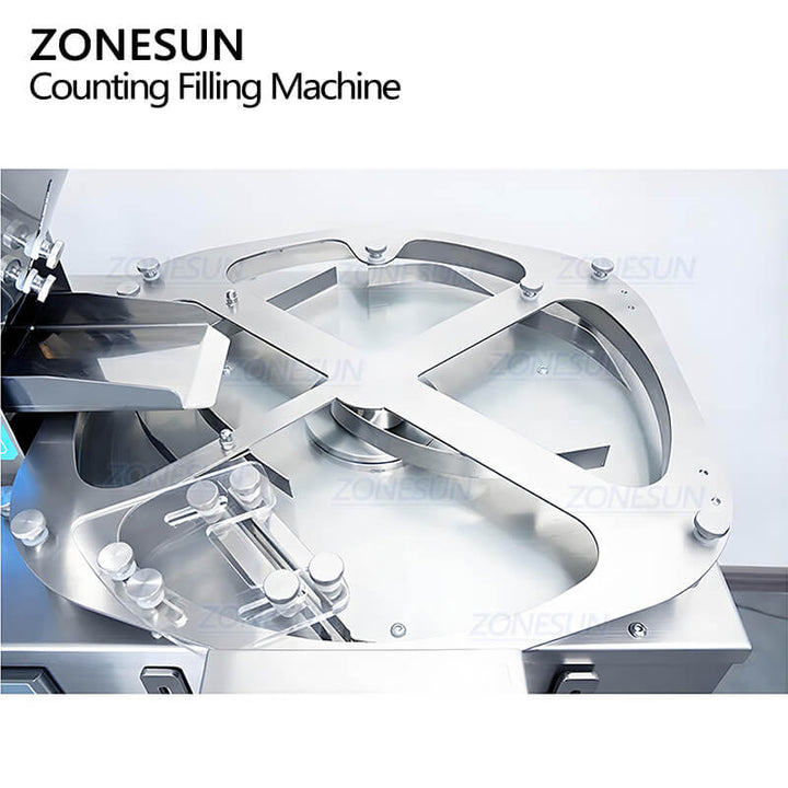 turntable of filling machine for capsule