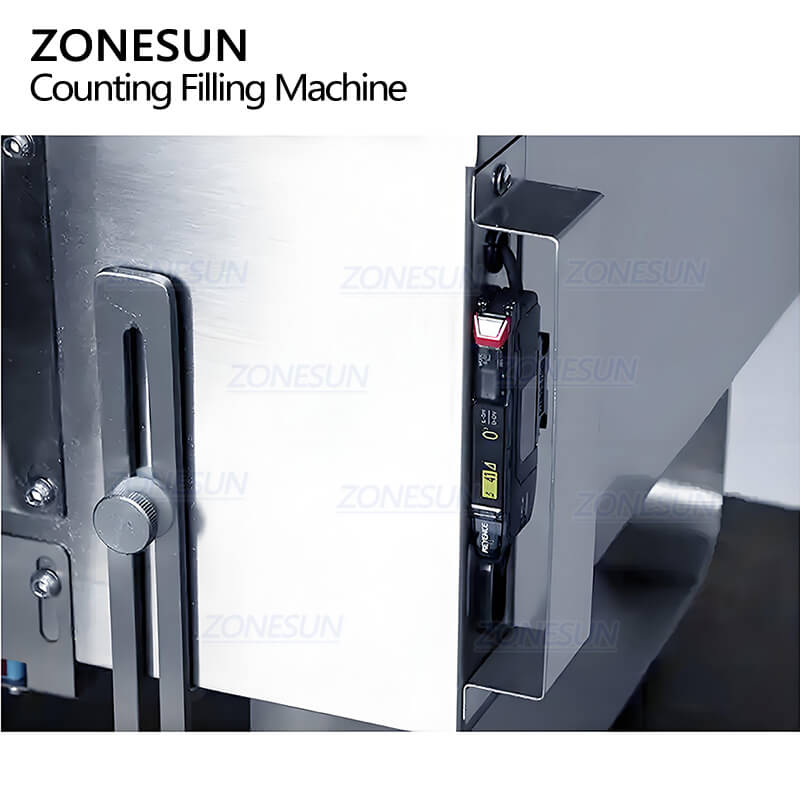 sensor of filling machine for capsule