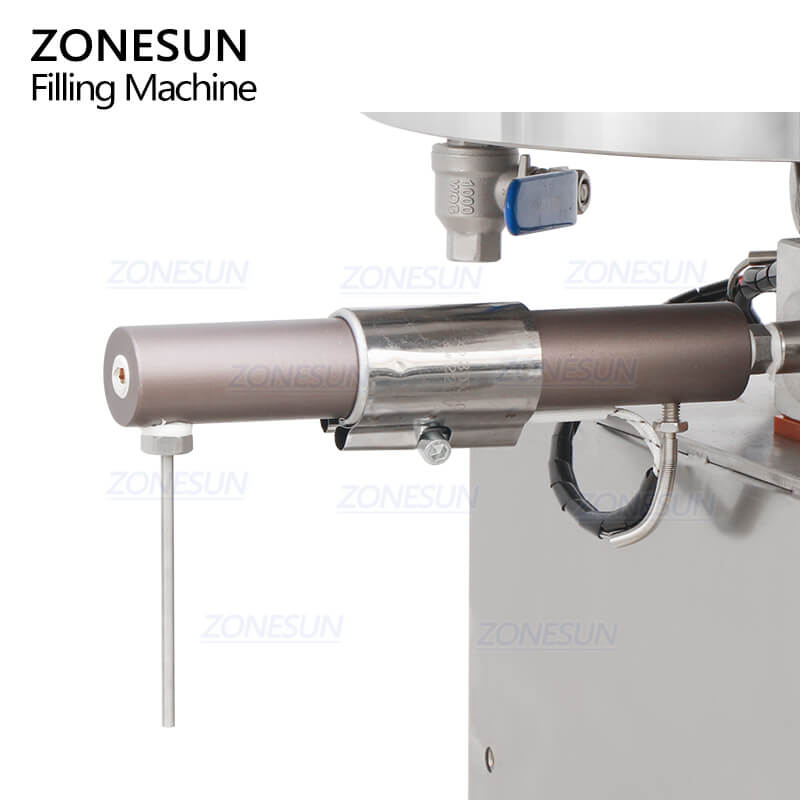 filling nozzles of paste filling machine