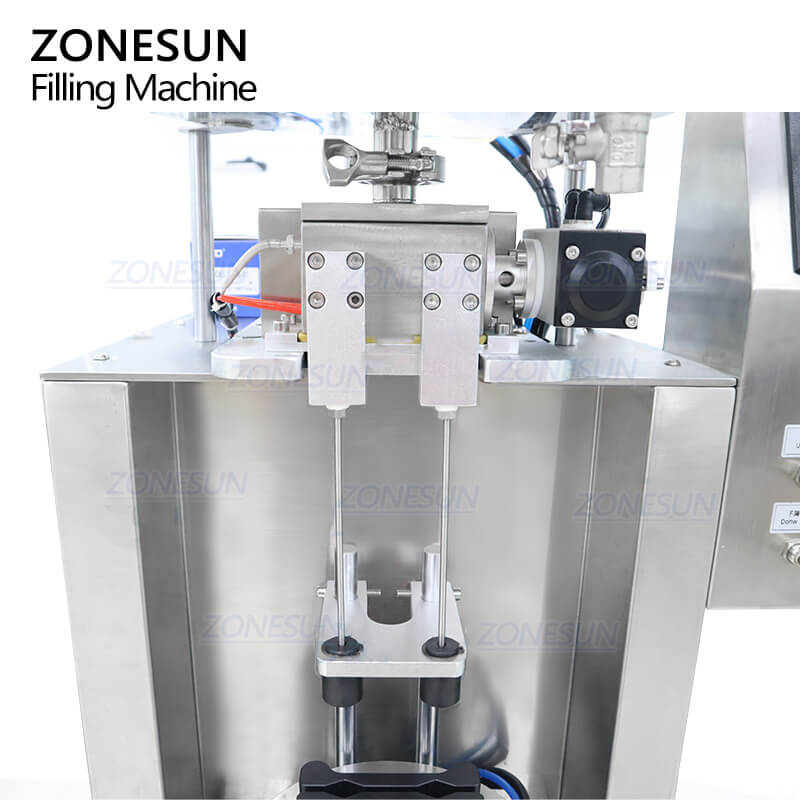 filling nozzles of paste filling machine