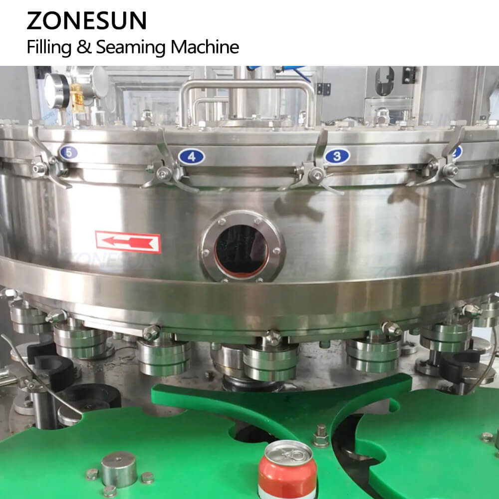 filling nozzles of filling sealing machine