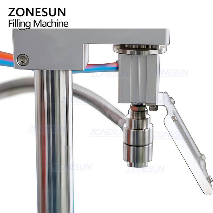 filling nozzle of aerosol can gas filling machine