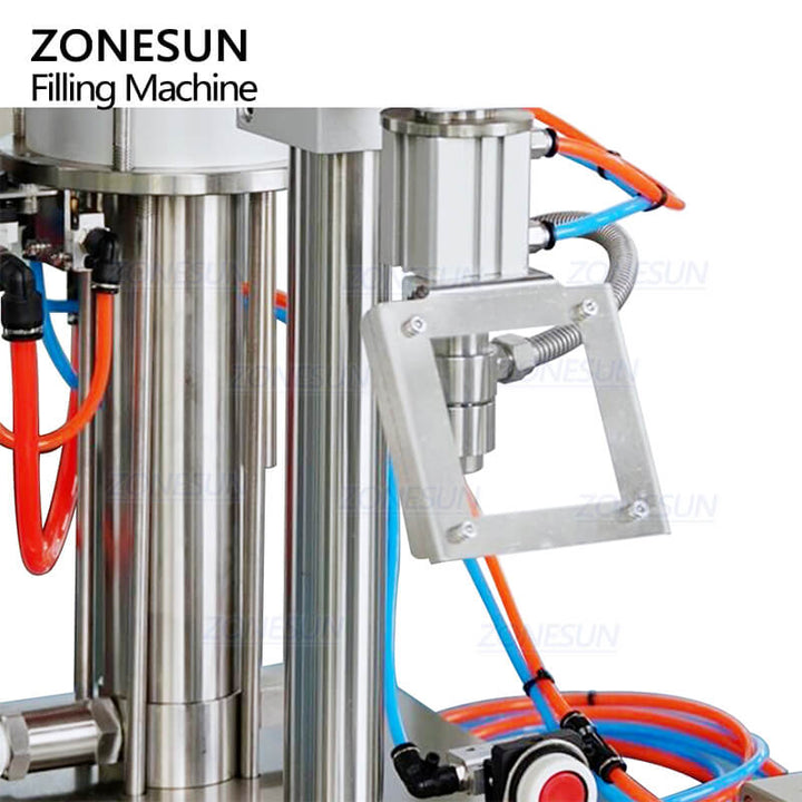 protective cover of aerosol can gas filling machine