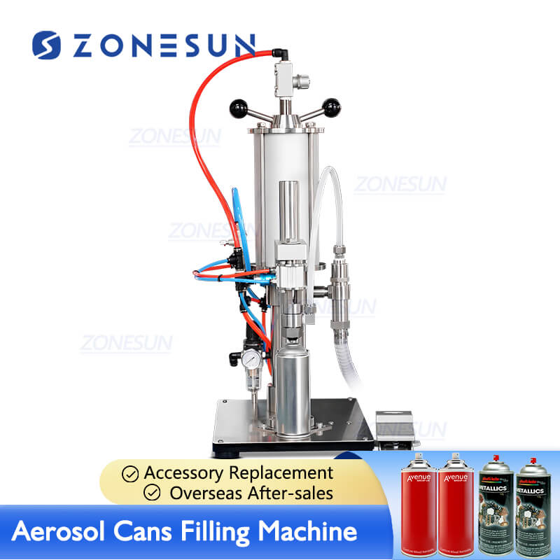 aerosol filling machine