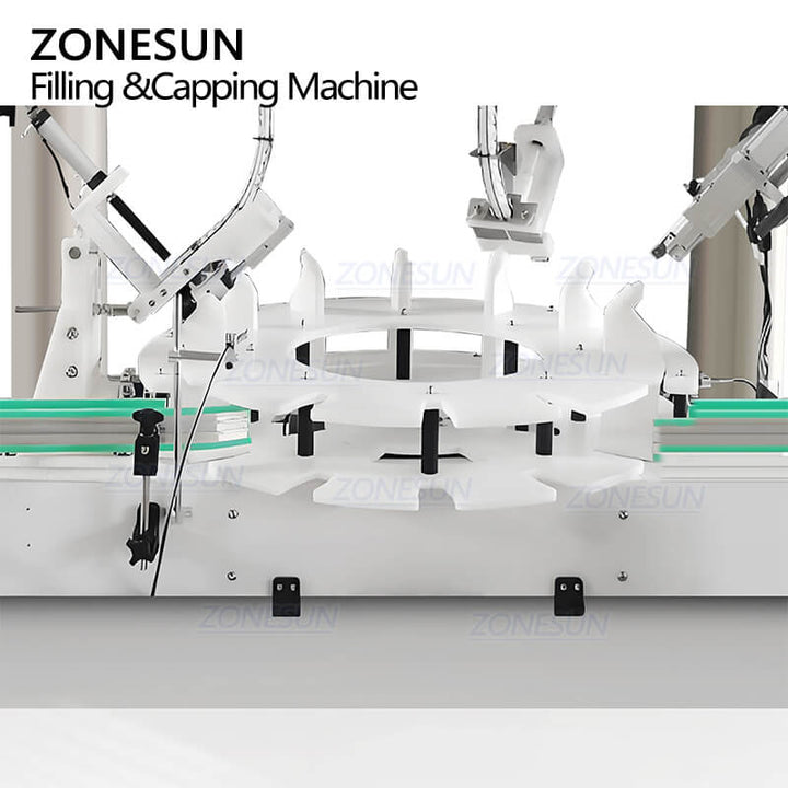 capping structure of filling line