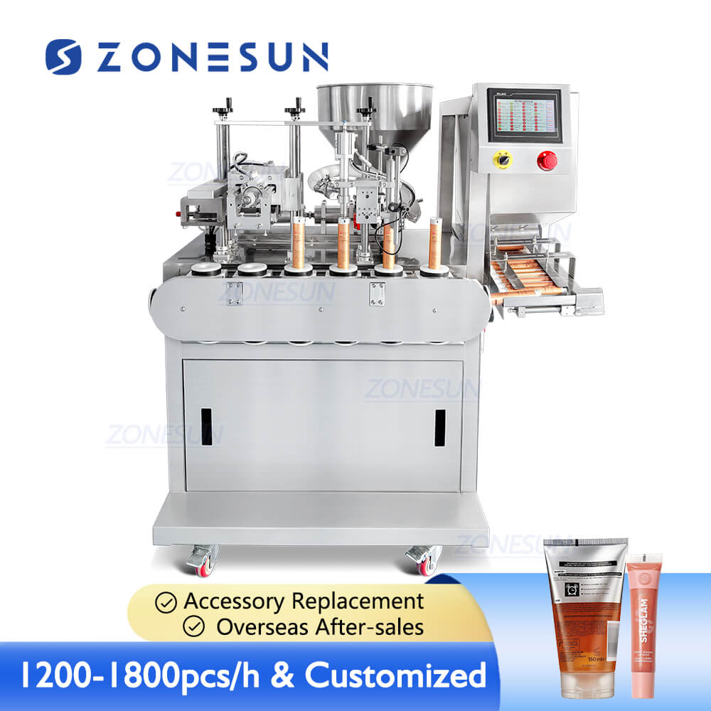 filling machine for soft tube