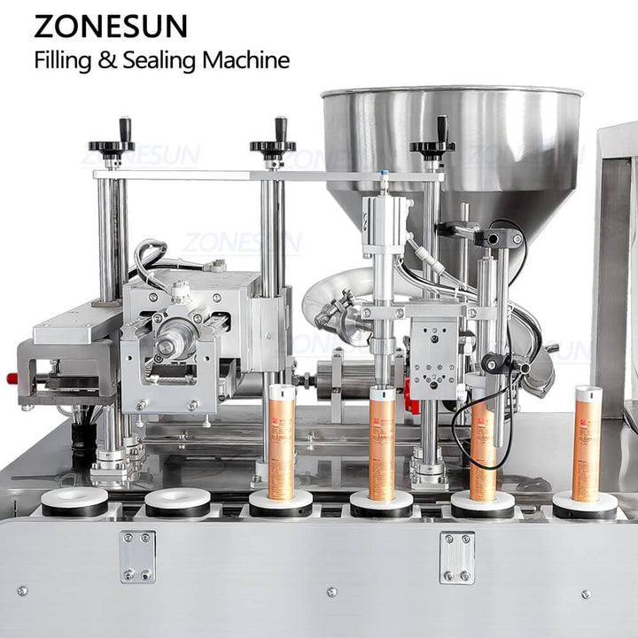 pneumatic filling head of filling machine