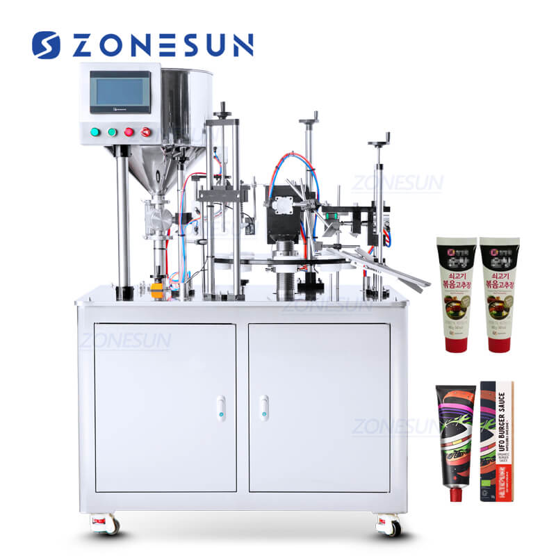 hand cream filling sealing machine