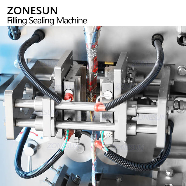 heat sealing structure of powder filling machine