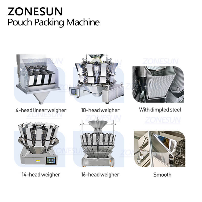 multi-heads of packaging machine