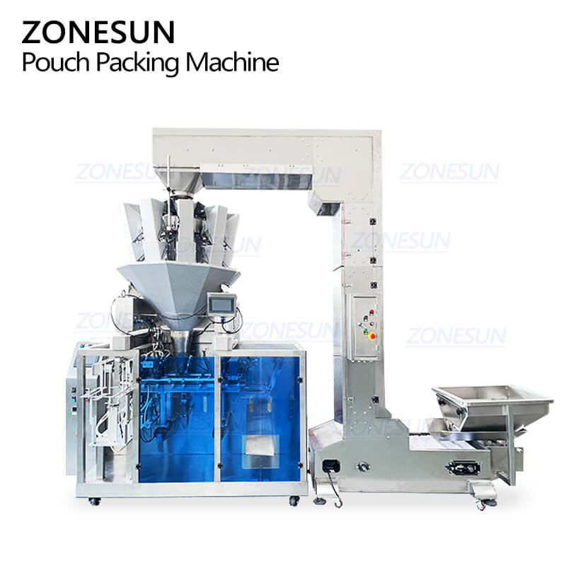 pouch filling machine for granule-1