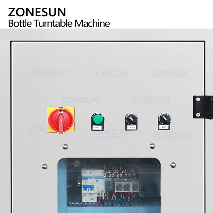 control button of bottle turntable machine