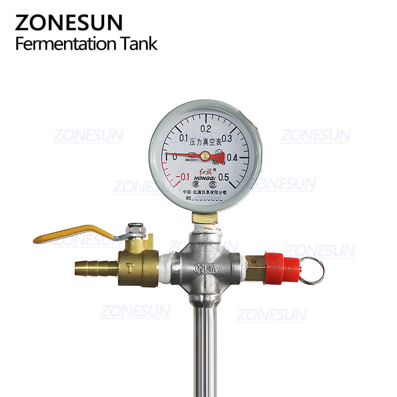 pressure gauge of beer fermenter