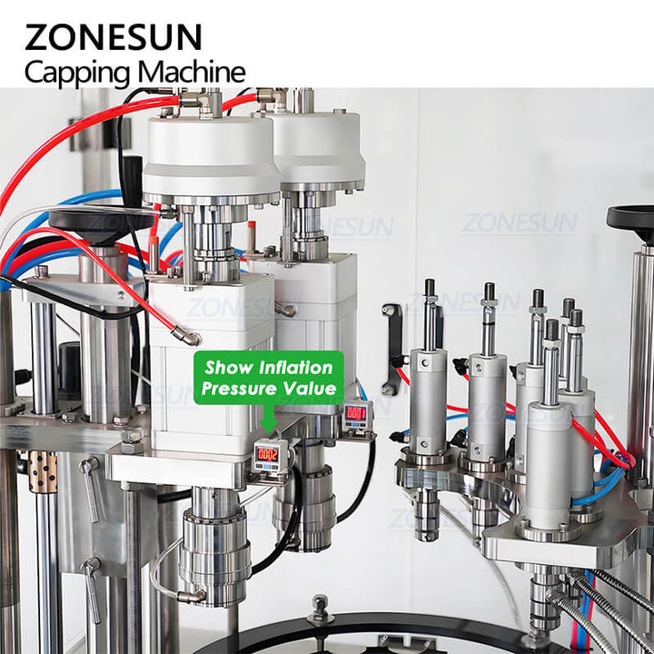 filling crimping structure of aerosol filler