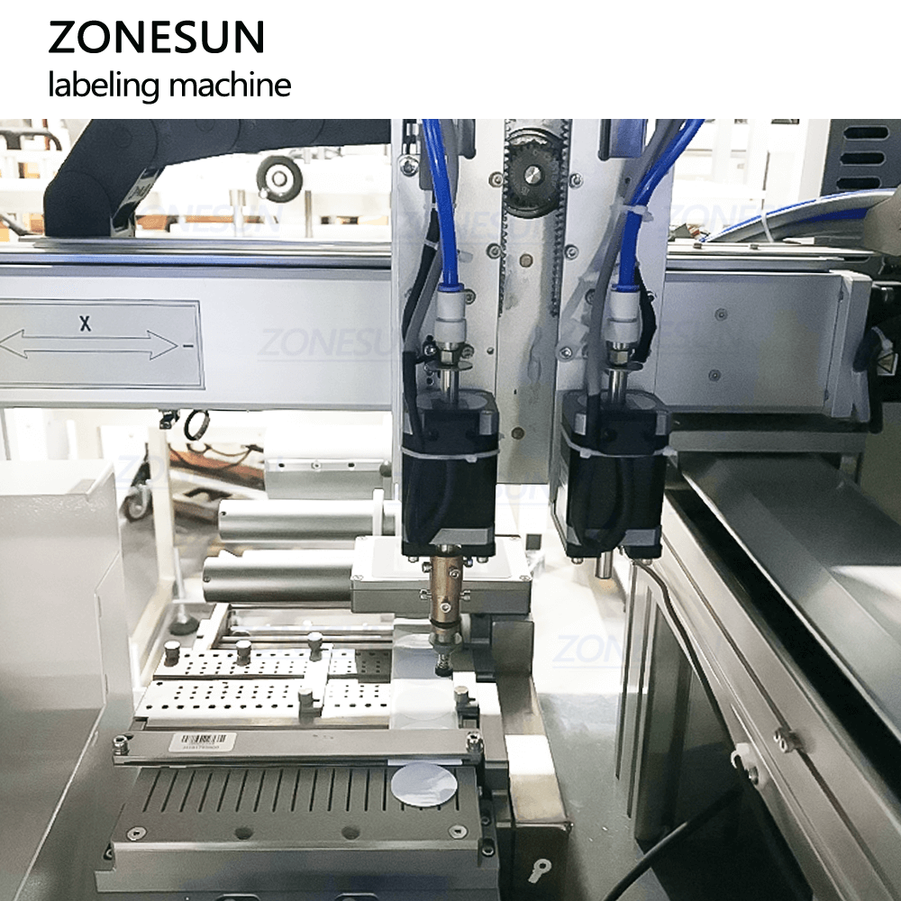 labeling head of automatic labeling machine