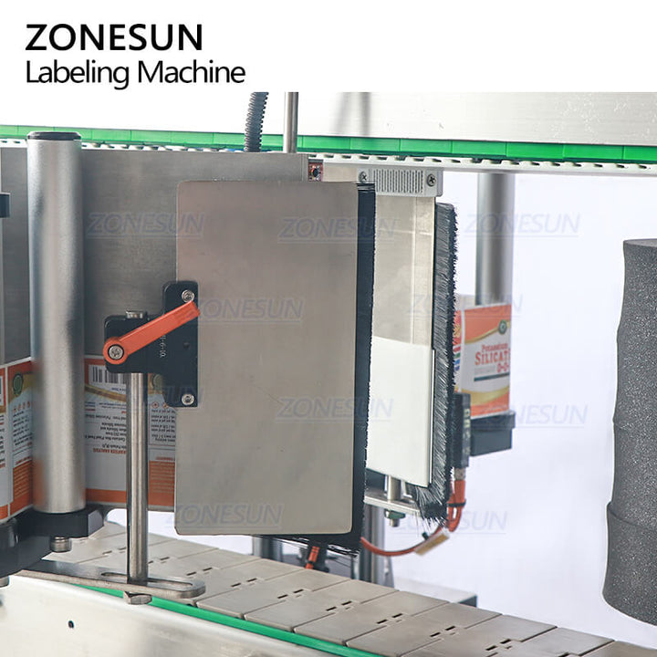 labeling structure of labeling machine