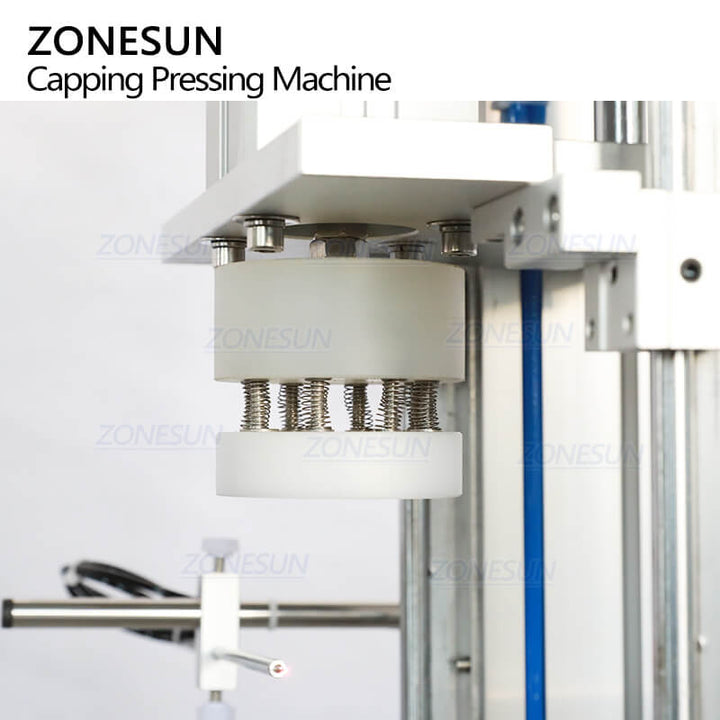 pressing structure of capping machine