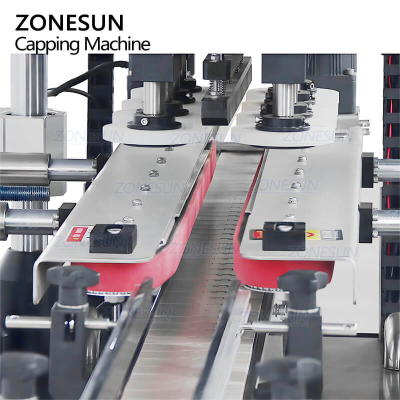 guiding structure of capping machine