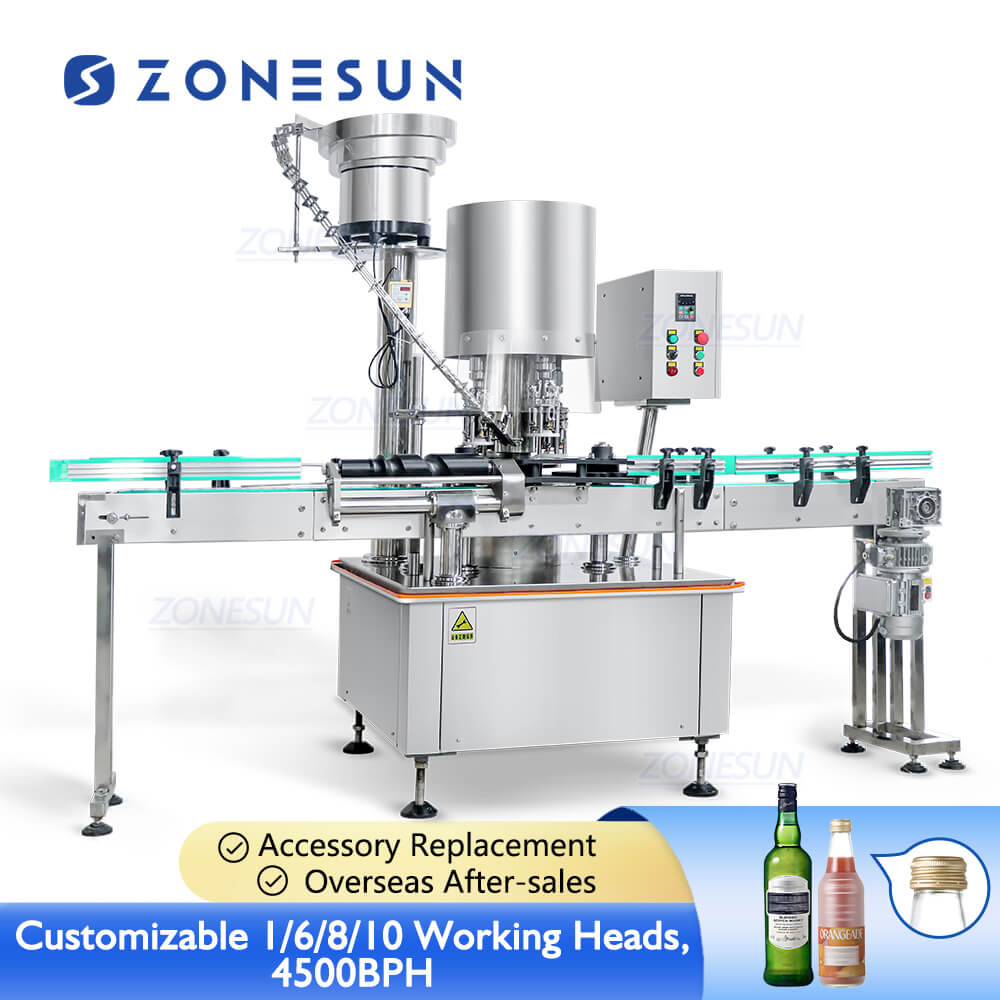 capping machine for liquor